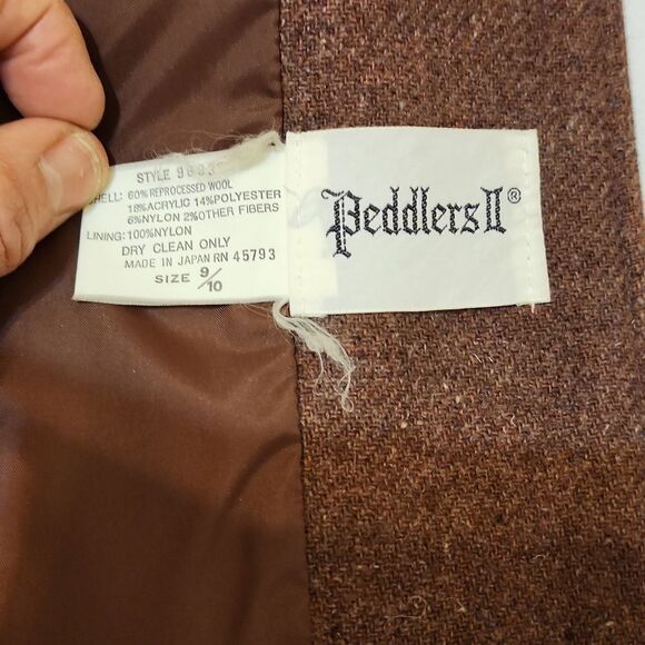 Peddles II vintage blazer jacket size 9/10 - Picture 8 of 9